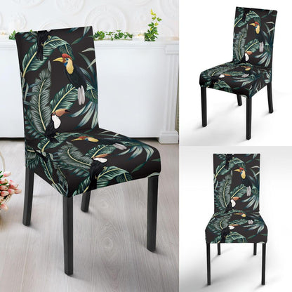 Rainforest Pattern Print Design RF06 Dining Chair Slipcover-JORJUNE.COM