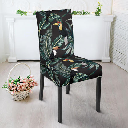 Rainforest Pattern Print Design RF06 Dining Chair Slipcover-JORJUNE.COM