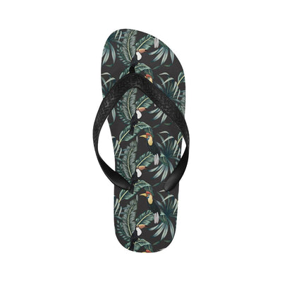 Rainforest Pattern Print Design RF06 Flip Flops-JorJune