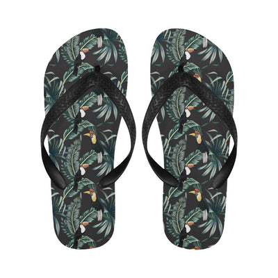 Rainforest Pattern Print Design RF06 Flip Flops-JorJune