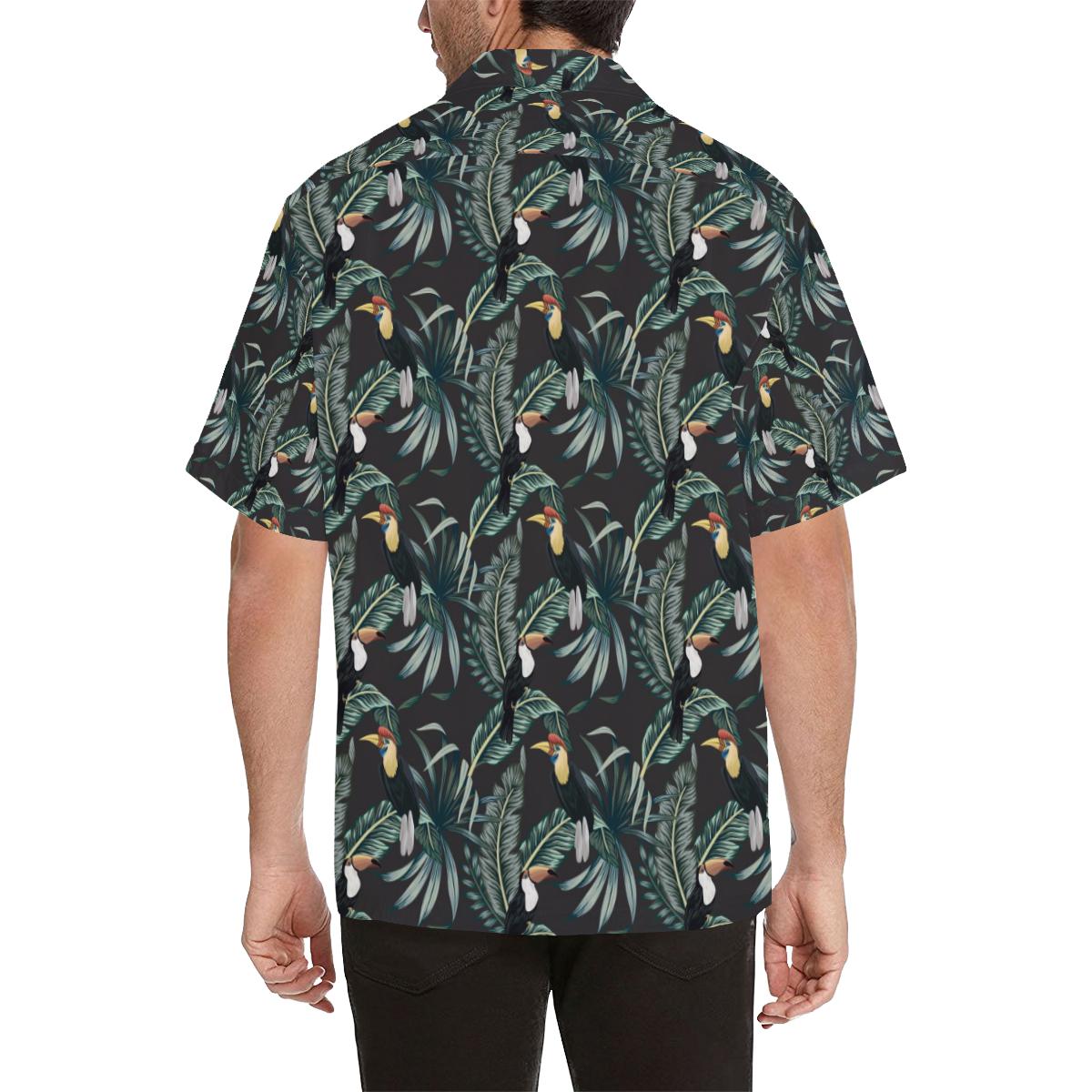 Rainforest Pattern Print Design RF06 Men Hawaiian Shirt-JorJune