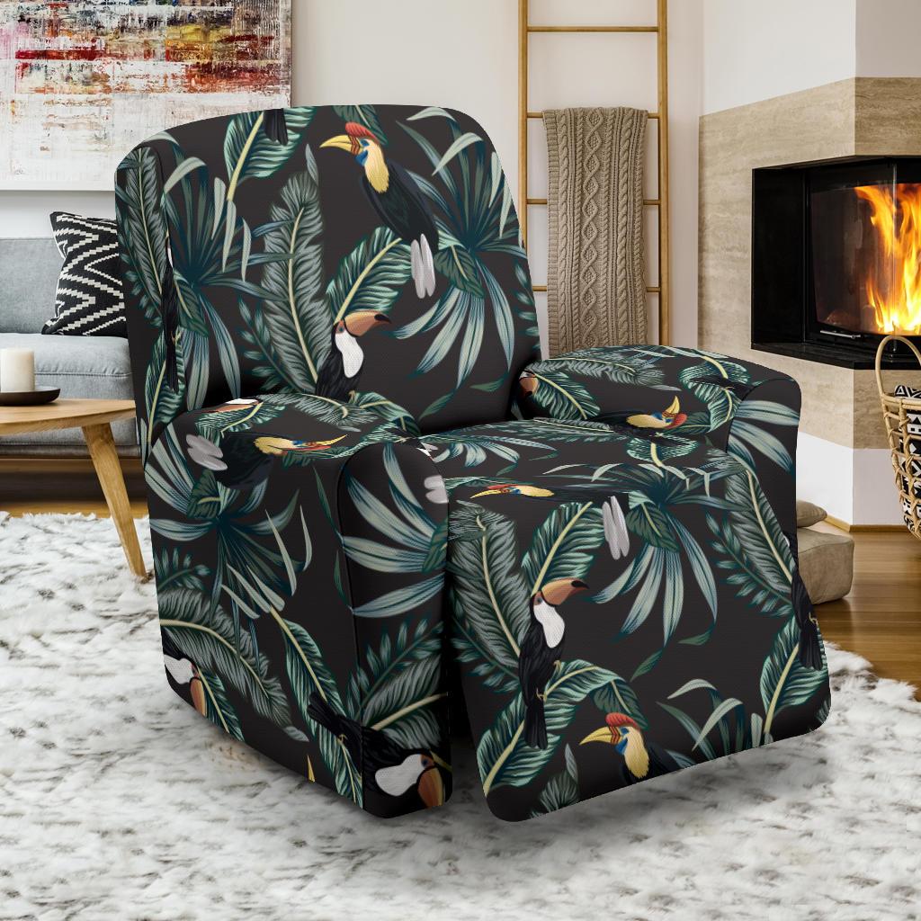 Rainforest Pattern Print Design RF06 Recliner Slipcover-JORJUNE.COM