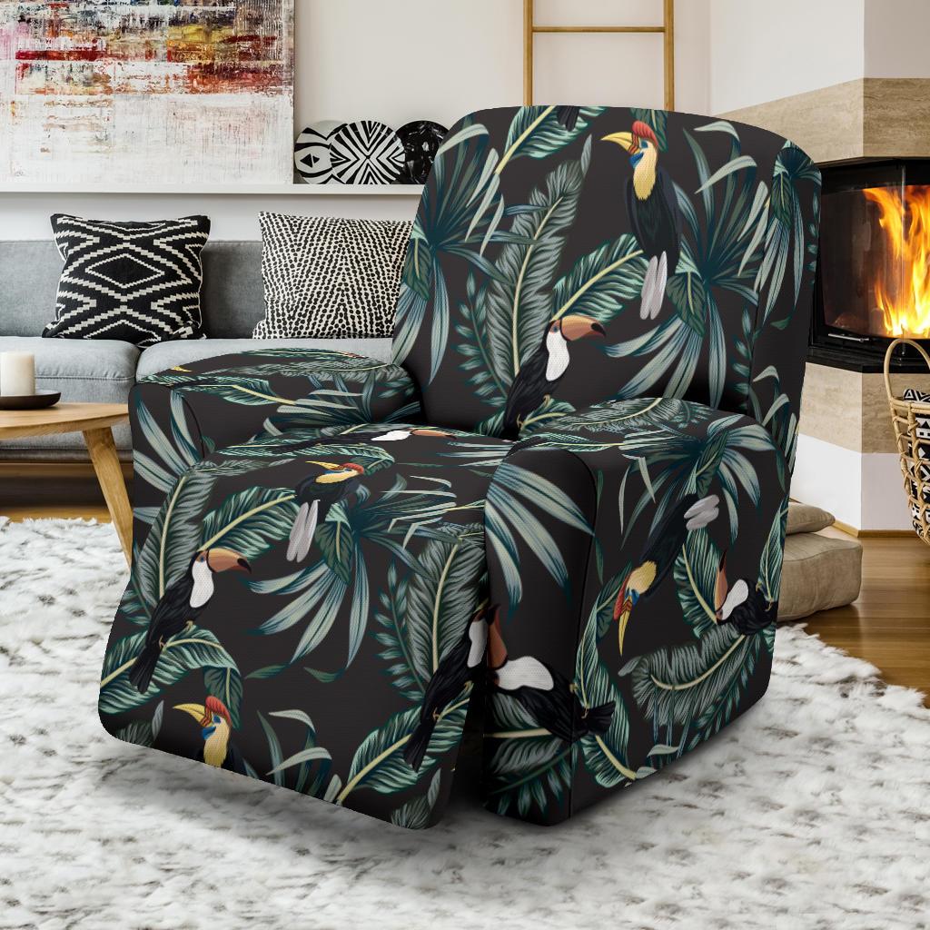 Rainforest Pattern Print Design RF06 Recliner Slipcover-JORJUNE.COM