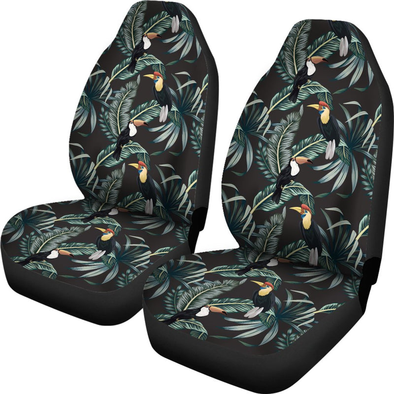 Rainforest Pattern Print Design RF06 Universal Fit Car Seat Covers-JorJune