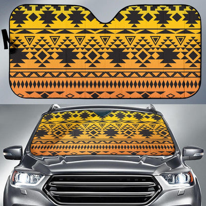 Rastafarian Pattern Print Design A04 Car Sun Shades-JORJUNE.COM