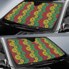 Rastafarian Pattern Print Design A05 Car Sun Shades-JORJUNE.COM