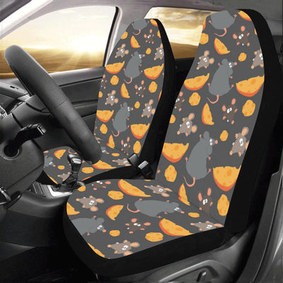 Rat Pattern Print Design 04 Car Seat Covers (Set of 2)-JORJUNE.COM