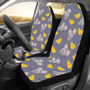 Rat With Cheese Pattern Print Design 01 Car Seat Covers (Set of 2)-JORJUNE.COM