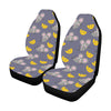 Rat With Cheese Pattern Print Design 01 Car Seat Covers (Set of 2)-JORJUNE.COM