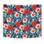 Red Hibiscus Blue Scene Tapestry