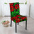 Red Hibiscus Embroidered Pattern Print Design HB032 Dining Chair Slipcover-JORJUNE.COM