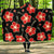 Red Hibiscus Pattern Print Design HB021 Hooded Blanket-JORJUNE.COM