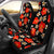Red Hibiscus Pattern Print Design HB022 Universal Fit Car Seat Covers-JorJune