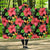 Red Hibiscus Pattern Print Design HB07 Hooded Blanket-JORJUNE.COM