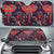 Red Indian Elephant Pattern Car Sun Shade-JorJune