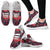 Red Indian Elephant Pattern Mesh Knit Sneakers Shoes