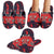 Red Indian Elephant Pattern Slippers