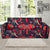 Red Indian Elephant Pattern Sofa Slipcover-JORJUNE.COM