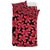 Red Plumeria Pattern Print Design PM025 Duvet Cover Bedding Set-JORJUNE.COM