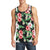 hawaiian flower tropical leaves Men Tank Top