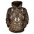 Red Wolf Tribal All Over Print Hoodie