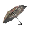 Red Wolf Tribal Automatic Foldable Umbrella