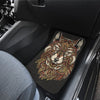 Red Wolf Tribal Car Floor Mats