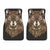 Red Wolf Tribal Car Floor Mats