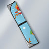 Reindeer cute Pattern Print Design 02 Car Sun Shades-JORJUNE.COM