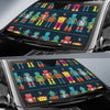 Robot Pattern Print Design A01 Car Sun Shades-JORJUNE.COM
