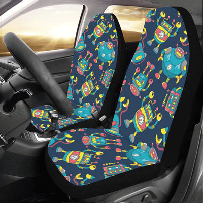 Robot Pattern Print Design A05 Car Seat Covers (Set of 2)-JORJUNE.COM