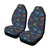 Rock and Roll Pattern Print Design A04 Car Seat Covers (Set of 2)-JORJUNE.COM