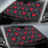 Rooster Pattern Print Design A02 Car Sun Shades-JORJUNE.COM