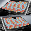 Rooster Pattern Print Design A05 Car Sun Shades-JORJUNE.COM