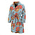 Rooster Pattern Print Design A05 Men Bathrobe-JORJUNE.COM