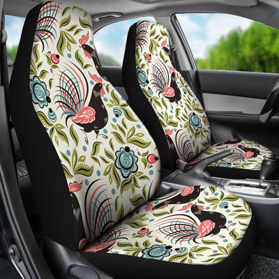 Rooster Print Design Universal Fit Car Seat Covers