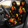 Rooster Print Themed Universal Fit Car Seat Covers