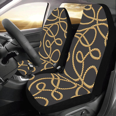 Rope Pattern Print Design A04 Car Seat Covers (Set of 2)-JORJUNE.COM