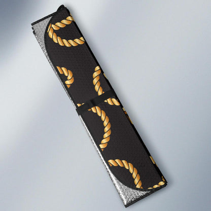Rope Pattern Print Design A04 Car Sun Shades-JORJUNE.COM
