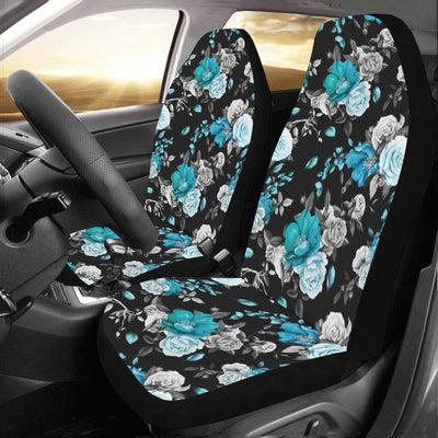 Rose Pattern Print Design A02 Car Seat Covers (Set of 2)-JORJUNE.COM