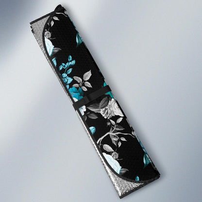 Rose Pattern Print Design A02 Car Sun Shades-JORJUNE.COM
