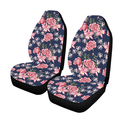 Rose Pattern Print Design A05 Car Seat Covers (Set of 2)-JORJUNE.COM