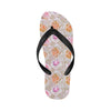 Rose Pattern Print Design RO011 Flip Flops-JorJune