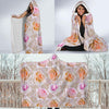 Rose Pattern Print Design RO011 Hooded Blanket-JORJUNE.COM