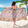 Rose Pattern Print Design RO011 Sarong Pareo Wrap-JORJUNE.COM