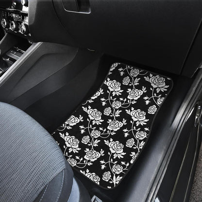 Rose Pattern Print Design RO013 Car Floor Mats-JORJUNE.COM