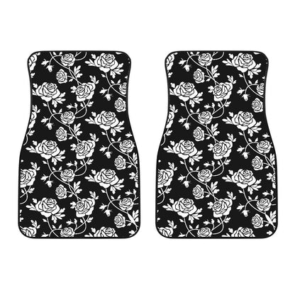 Rose Pattern Print Design RO013 Car Floor Mats-JORJUNE.COM