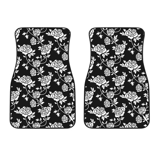 Rose Pattern Print Design RO013 Car Floor Mats-JORJUNE.COM