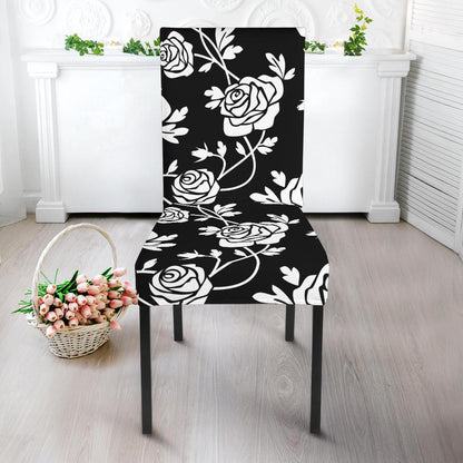 Rose Pattern Print Design RO013 Dining Chair Slipcover-JORJUNE.COM