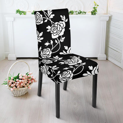 Rose Pattern Print Design RO013 Dining Chair Slipcover-JORJUNE.COM